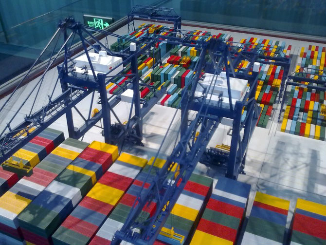 庐江县港口集装箱堆场