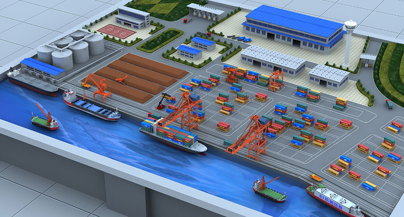 庐江县工业沙盘3