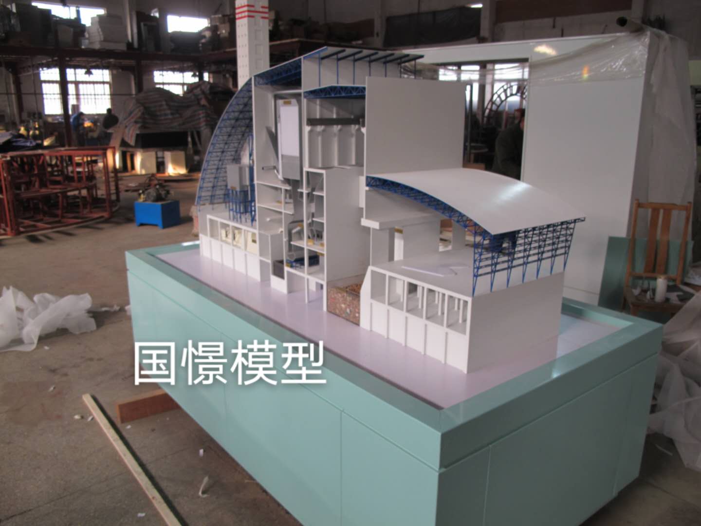 庐江县工业模型