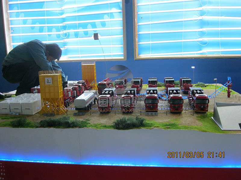 庐江县工业模型