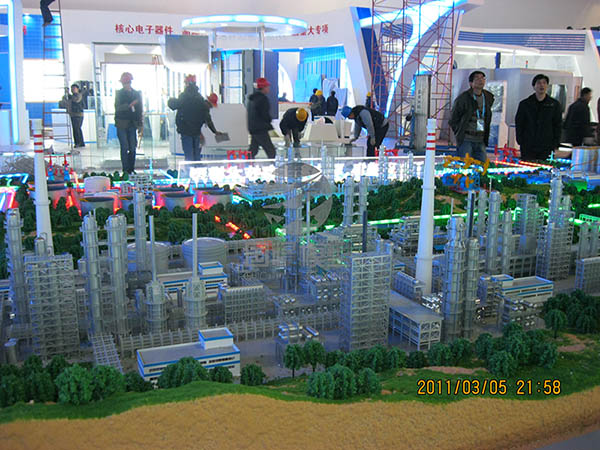 庐江县工业模型