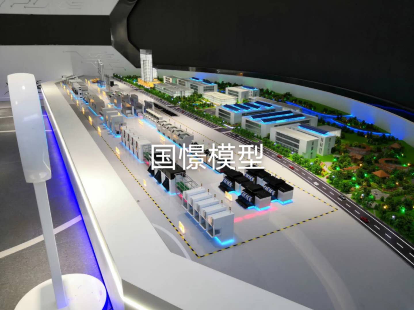 庐江县建筑模型