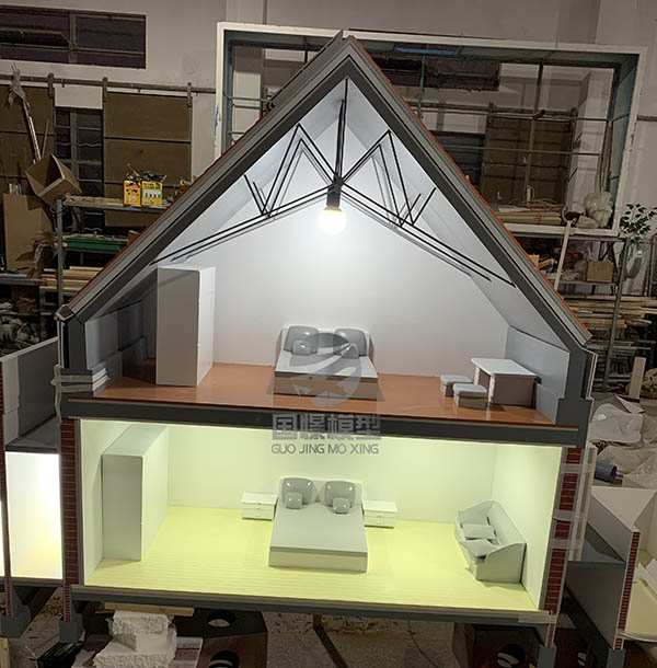 庐江县建筑模型