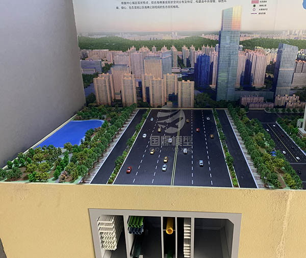 庐江县建筑模型