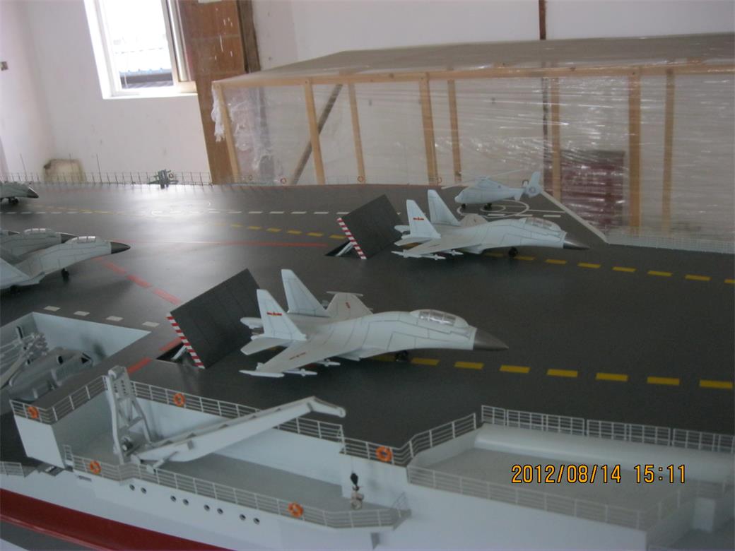 庐江县辽宁舰模型